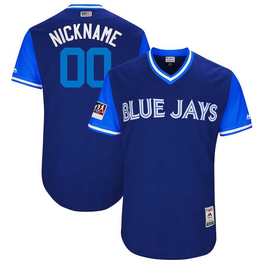 Customized Men's Blue Jays Royal 2018 Players Weekend Stitched Jersey,We sell and wholesale Customized Men's Blue Jays Royal 2018 Players Weekend Stitched Jersey on line form chian!